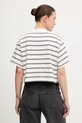 Odzież G-Star t-shirt bawełniany 0 D27180.E134 beżowy