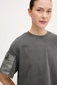 G-Star t-shirt bawełniany szary D27193.C756