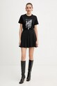 Karl Lagerfeld t-shirt bawełniany A4W17087 czarny AW25