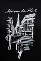 Karl Lagerfeld tricou din bumbac A4W17087 negru