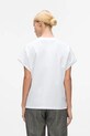 Βαμβακερό μπλουζάκι Karl Lagerfeld A4W17039 λευκό NC25