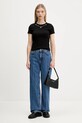 Tričko HUGO 50549392 čierna AW25
