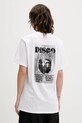 Odzież HUGO t-shirt bawełniany 50550148 beżowy