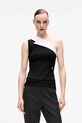 Karl Lagerfeld top uni negru A4W17040
