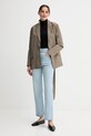 Marc O'Polo t-shirt 508207651177 granatowy AW25