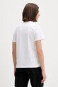 Odzież Converse t-shirt bawełniany CVW5T026 biały