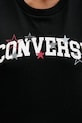 Converse t-shirt in cotone CVW5T026 nero