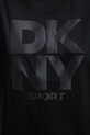 Dkny t-shirt bawełniany DP5T1470 czarny