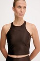 Under Armour top treningowy Motion brązowy 6007096