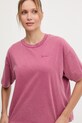 Under Armour t-shirt bordowy 6007690