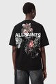 Βαμβακερό μπλουζάκι AllSaints ANIA βαμβάκι μαύρο W115JD