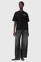 AllSaints t-shirt bawełniany ANIA W115JD czarny