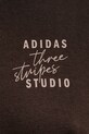 adidas t-shirt bawełniany KT3274 brązowy