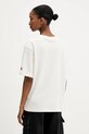 Odzież adidas t-shirt bawełniany KT3275 beżowy