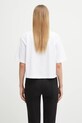 Odzież Sportmax t-shirt bawełniany NAVA 2522946015600 biały