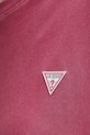 Хлопковая футболка Guess Jeans W5BI23.K8HM0 бордо