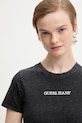 Guess Jeans pamut póló fekete W5BI26.I3Z14