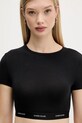 Tričko Guess Jeans čierna W5YZ02.KBBU1