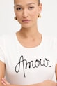 Morgan t-shirt fehér DMIO