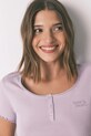women'secret t-shirt fioletowy 3272278