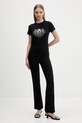 Tričko Juicy Couture JCGTK225015 černá AW25