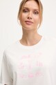 Βαμβακερό μπλουζάκι BOGNER Fire+Ice LOTTE λευκό 54527308