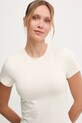 Casall t-shirt treningowy beżowy 25011.
