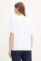 Odzież Victoria Beckham t-shirt bawełniany 1425JTS007015A biały