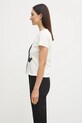 Wales Bonner t-shirt in cotone Selah Cropped T Shirt UA25JE11.JE01.100 beige AW25