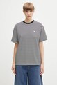 Carhartt WIP t-shirt bawełniany W' S/S Verner T-Shirt wzorzyste czarny I033841.2JGXX