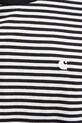 Carhartt WIP t-shirt bawełniany W' S/S Verner T-Shirt czarny I033841.2JGXX