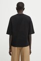 Îmbrăcăminte Carhartt WIP tricou din bumbac W' S/S Hackwork T-Shirt I035539.3FNXX negru