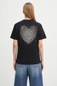 Carhartt WIP t-shirt bawełniany W' S/S Hearts Of Hartts T-S nadruk czarny I035477.89XX