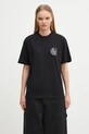 Odzież Carhartt WIP t-shirt bawełniany W' S/S Okniceok T-Shirt I035507.89XX czarny