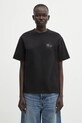 Îmbrăcăminte Carhartt WIP tricou din bumbac W' S/S Flourish T-Shirt I035542.89XX negru