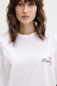 Rotate t-shirt bawełniany biały 114745400