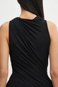 Rick Owens Lilies bluzka z domieszką kaszmiru Luna czarny LI02E3109.JBWS