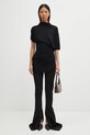 Rick Owens Lilies bluzka Lilith LI02E3205.RV czarny