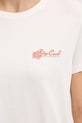 Rip Curl t-shirt bawełniany WAIKIKI 0JAWTE beżowy