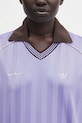 adidas Originals x Wales Bonner t-shirt Ftbl Tee fioletowy KD0377