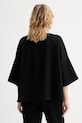Одежда Хлопковая футболка MUUV. MUUV. x Answear LONGSLEEV.OVERSIZE.OKAI чёрный