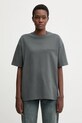 Oblečenie Bavlnené tričko AllSaints W202JC sivá
