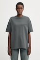Oblečenie Bavlnené tričko AllSaints W202JC sivá