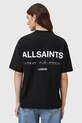AllSaints t-shirt bawełniany W202JC czarny