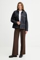 Bombažna kratka majica AllSaints W220JC bela AW25