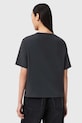 AllSaints t-shirt damski bawełniany W205JC niebieski SS26