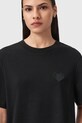 Бавовняна футболка AllSaints W205JC чорний AW25