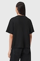Îmbrăcăminte AllSaints tricou din bumbac W205JC negru
