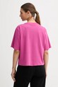 Odzież United Colors of Benetton t-shirt bawełniany 3DCJD10B9 różowy