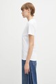 Хлопковая футболка Maison Kitsuné Party Fox Regular PW00120KJ7026 белый AW25